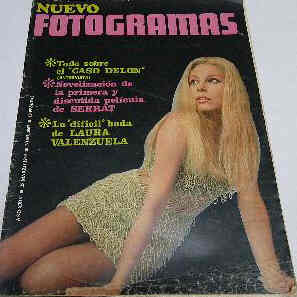 FOTOGRAMAS magazine side cover Issue 1067 28 March 1969