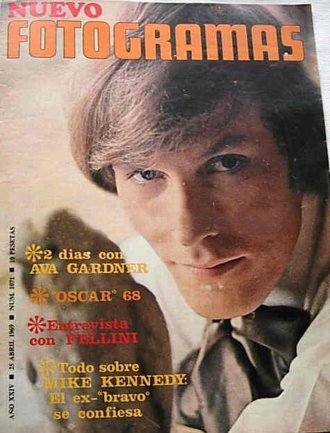 FOTOGRAMAS magazine side cover Issue 1071 25 April 1969