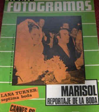 FOTOGRAMAS magazine side cover Issue 1075 23 May 1969