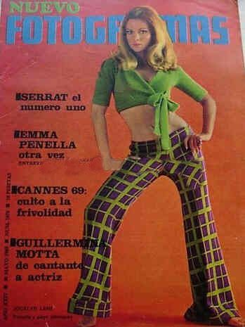 FOTOGRAMAS magazine side cover Issue 1076 30 May 1969