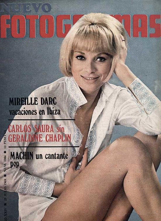 FOTOGRAMAS magazine side cover Issue 1084 25 July 1969