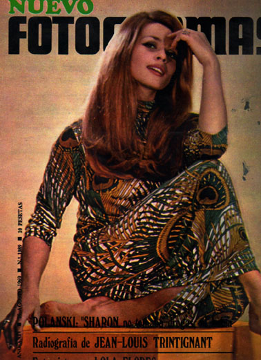 FOTOGRAMAS magazine side cover Issue 1089 29 August 1969