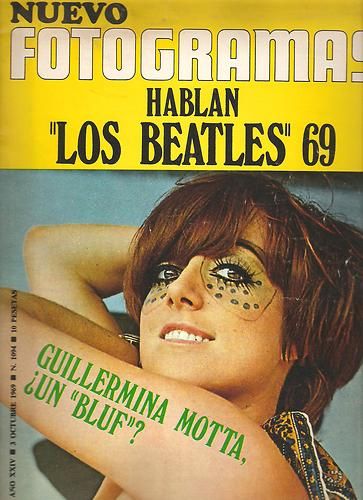 FOTOGRAMAS magazine side cover Issue 1094 3 October 1969