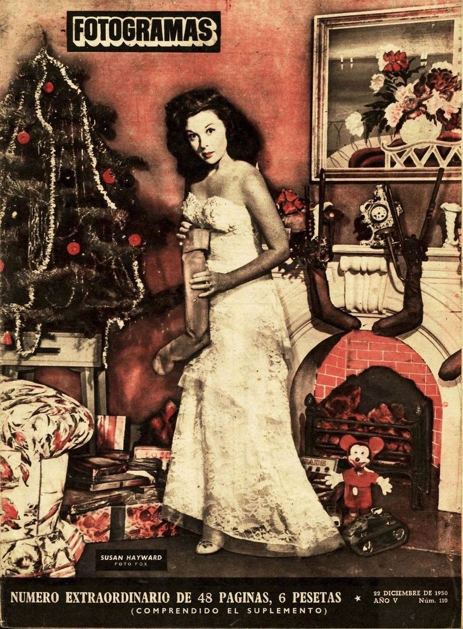 FOTOGRAMAS magazine side cover Issue 110 22 December 1950