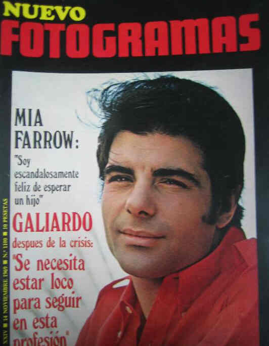 FOTOGRAMAS magazine side cover Issue 1100 14 November 1969