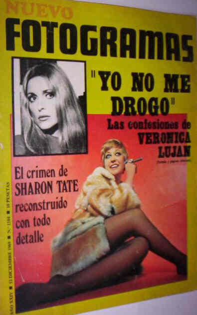 FOTOGRAMAS magazine side cover Issue 1104 12 December 1969