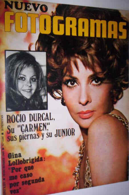 FOTOGRAMAS magazine side cover Issue 1105 19 December 1969