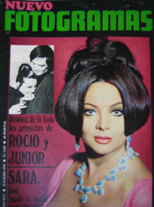 FOTOGRAMAS magazine side cover Issue 1110 23 January 1970