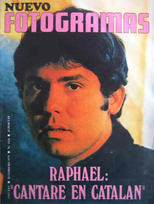 FOTOGRAMAS magazine side cover Issue 1114 20 February 1970