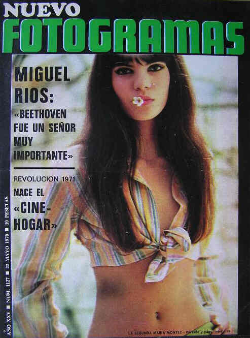 FOTOGRAMAS magazine side cover Issue 1127 22 May 1970