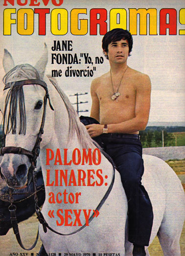 FOTOGRAMAS magazine side cover Issue 1128 29 May 1970
