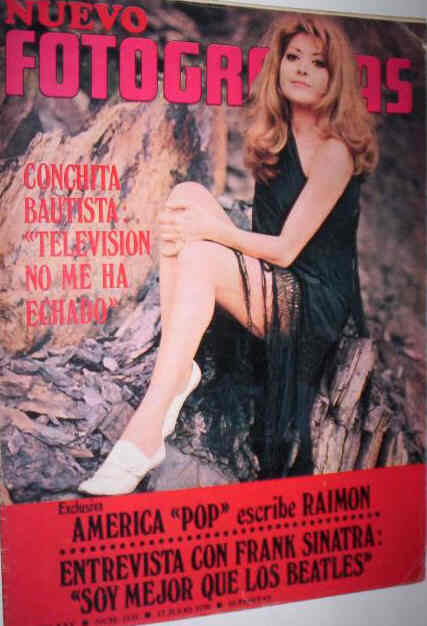 FOTOGRAMAS magazine side cover Issue 1135 17 July 1970