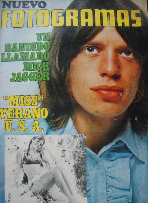 FOTOGRAMAS magazine side cover Issue 1137 31 July 1970