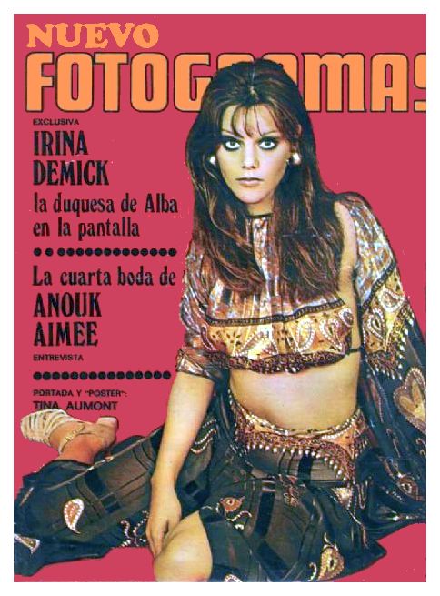 FOTOGRAMAS magazine side cover Issue 1140 21 August 1970