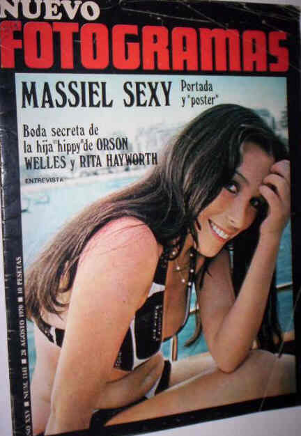 FOTOGRAMAS magazine side cover Issue 1141 28 August 1970