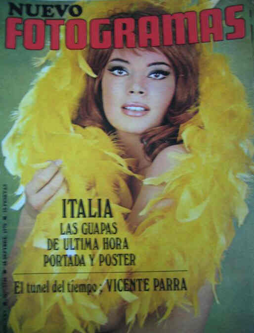 FOTOGRAMAS magazine side cover Issue 1144 18 September 1970