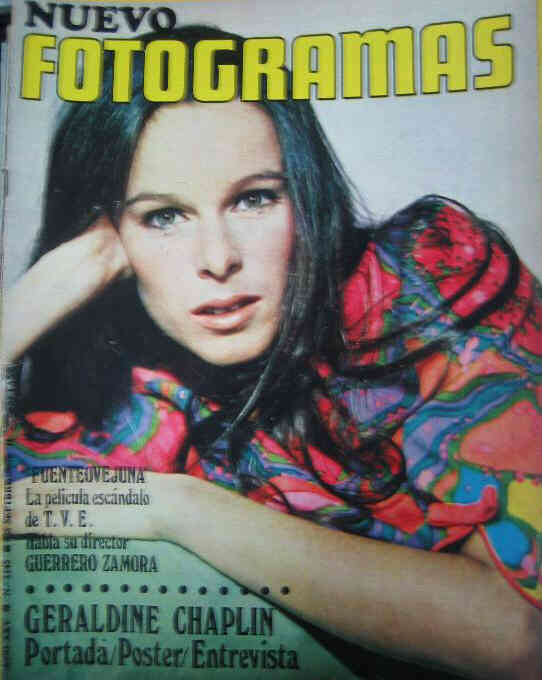FOTOGRAMAS magazine side cover Issue 1145 25 September 1970