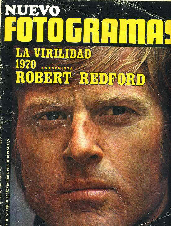 FOTOGRAMAS magazine side cover Issue 1152 13 November 1970