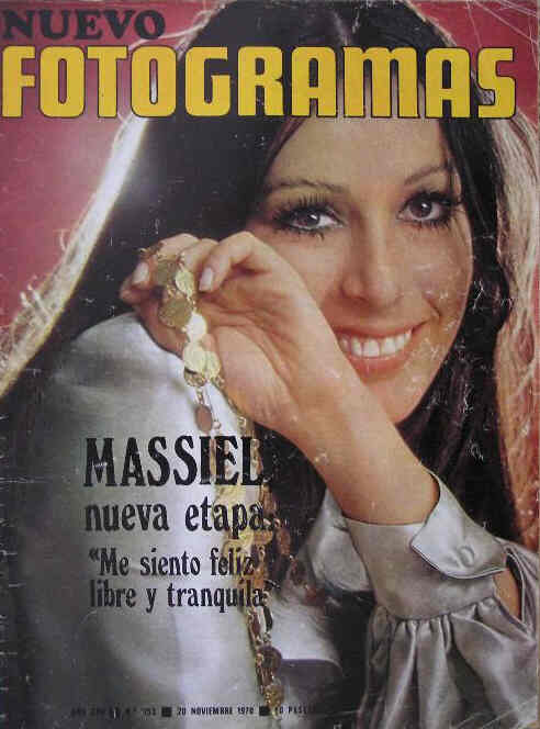 FOTOGRAMAS magazine side cover Issue 1153 20 November 1970