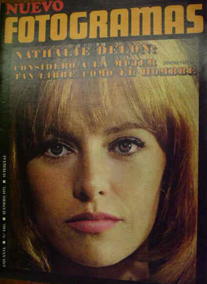 FOTOGRAMAS magazine side cover Issue 1161 15 January 1971