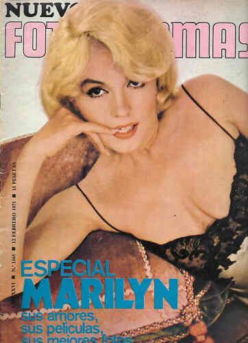 FOTOGRAMAS magazine side cover Issue 1165 12 February 1971