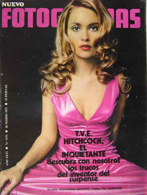 FOTOGRAMAS magazine side cover Issue 1171 26 March 1971