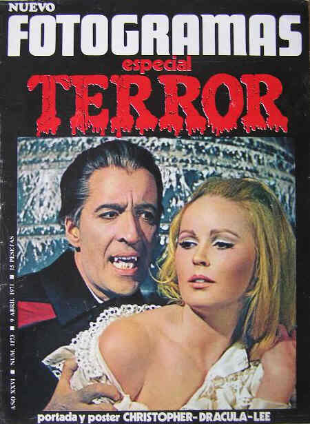 FOTOGRAMAS magazine side cover Issue 1173 9 April 1971