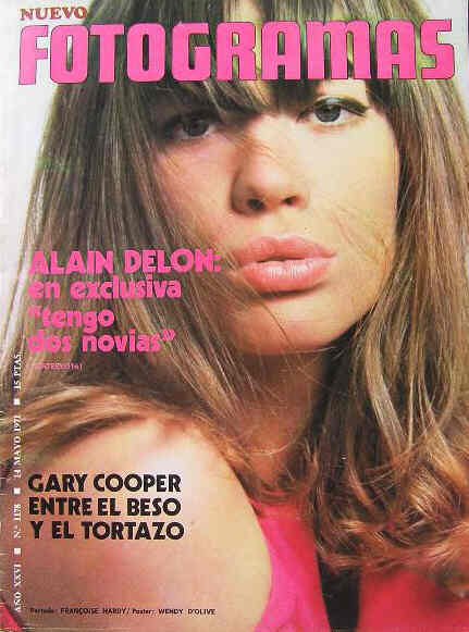 FOTOGRAMAS magazine side cover Issue 1178 14 May 1971