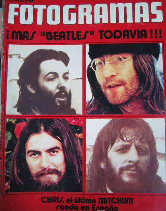 FOTOGRAMAS magazine side cover Issue 1196 17 September 1971