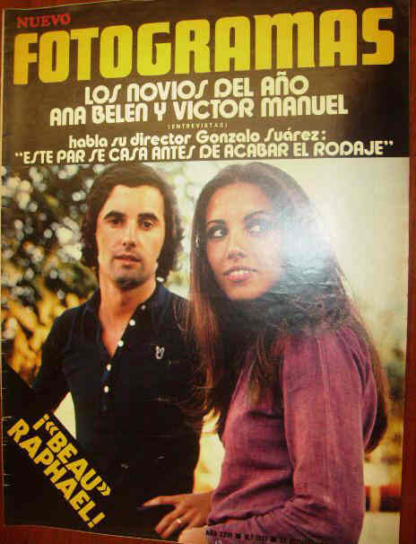 FOTOGRAMAS magazine side cover Issue 1201 22 October 1971