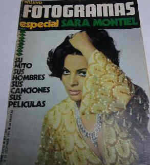 FOTOGRAMAS magazine side cover Issue 1202 29 October 1971