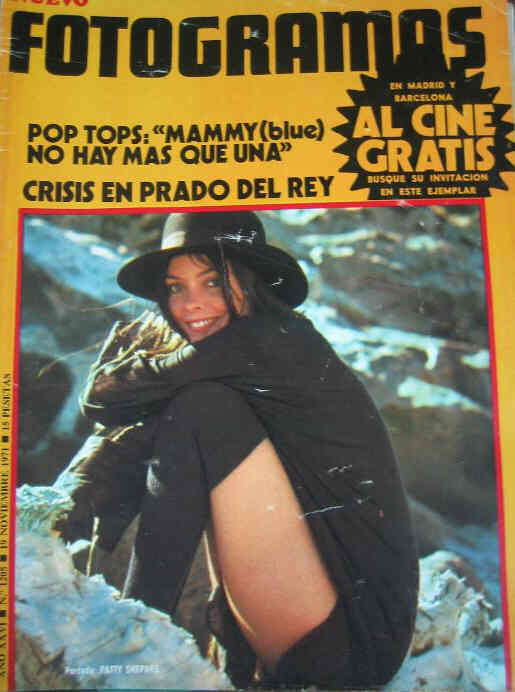 FOTOGRAMAS magazine side cover Issue 1205 19 November 1971