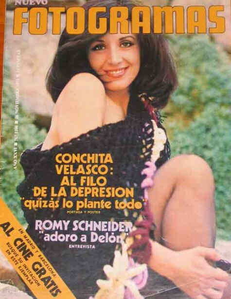 FOTOGRAMAS magazine side cover Issue 1206 26 November 1971