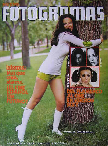 FOTOGRAMAS magazine side cover Issue 1220 3 March 1972