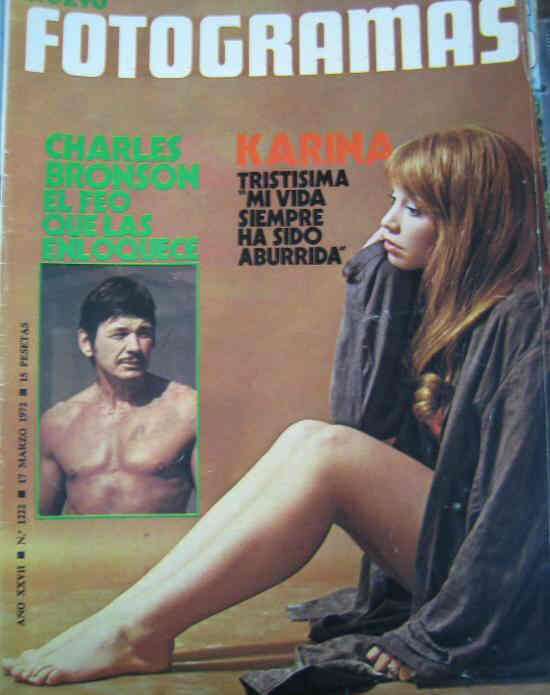 FOTOGRAMAS magazine side cover Issue 1222 17 March 1972
