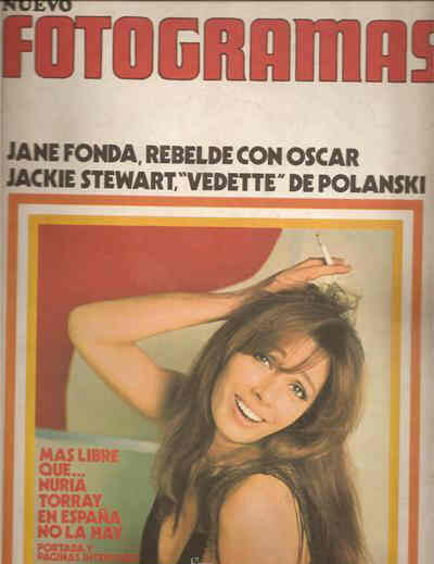 FOTOGRAMAS magazine side cover Issue 1227 21 April 1972