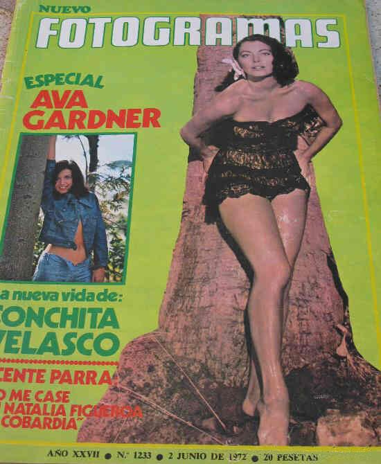 FOTOGRAMAS magazine side cover Issue 1233 2 June 1972