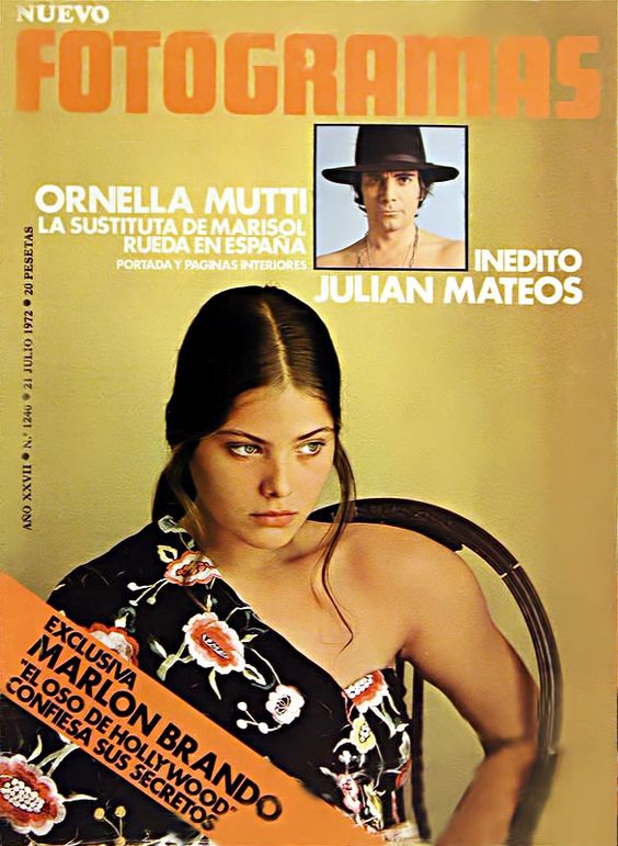 FOTOGRAMAS magazine side cover Issue 1240 21 July 1972