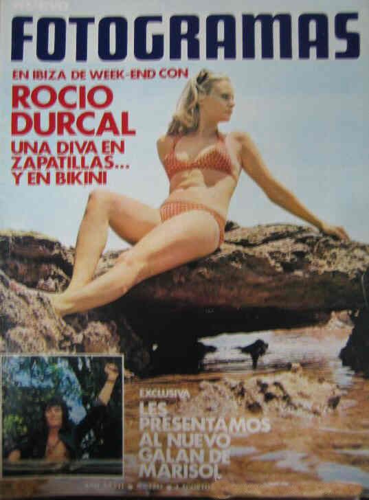 FOTOGRAMAS magazine side cover Issue 1242 4 August 1972
