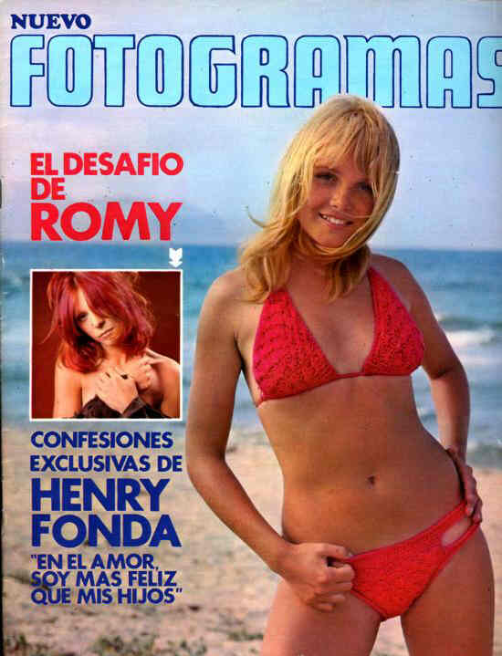 FOTOGRAMAS magazine side cover Issue 1245 25 August 1972