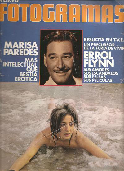 FOTOGRAMAS magazine side cover Issue 1248 15 September 1972