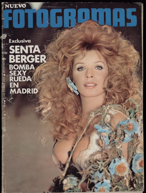 FOTOGRAMAS magazine side cover Issue 1249 22 September 1972