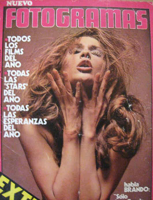 FOTOGRAMAS magazine side cover Issue 1253 20 October 1972
