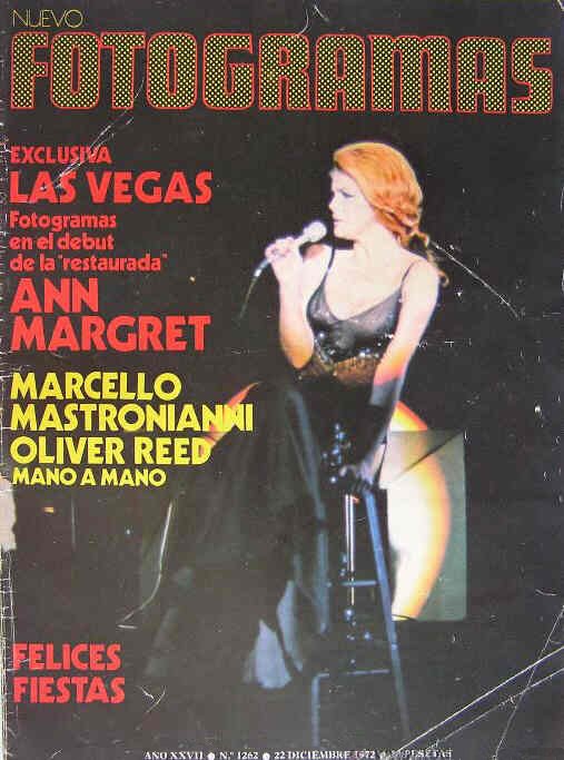 FOTOGRAMAS magazine side cover Issue 1262 22 December 1972