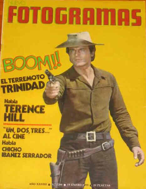 FOTOGRAMAS magazine side cover Issue 1266 19 January 1973
