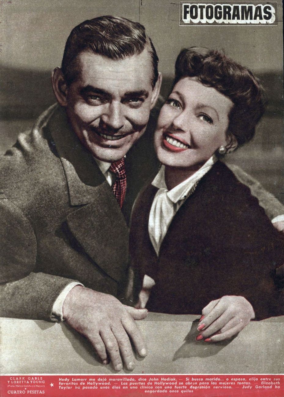 FOTOGRAMAS magazine side cover Issue 127 21 April 1951