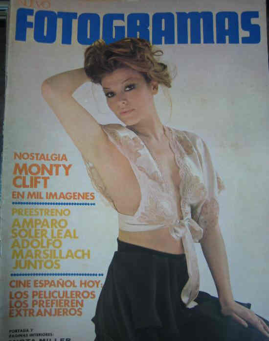 FOTOGRAMAS magazine side cover Issue 1270 16 February 1973