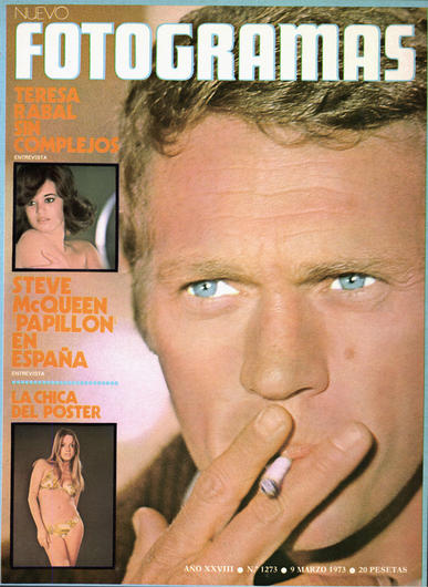 FOTOGRAMAS magazine side cover Issue 1273 9 March 1973