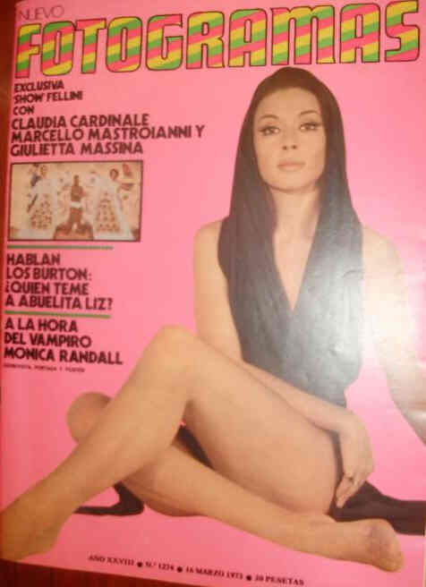 FOTOGRAMAS magazine side cover Issue 1274 16 March 1973