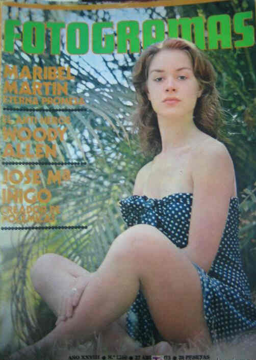 FOTOGRAMAS magazine side cover Issue 1280 27 April 1973
